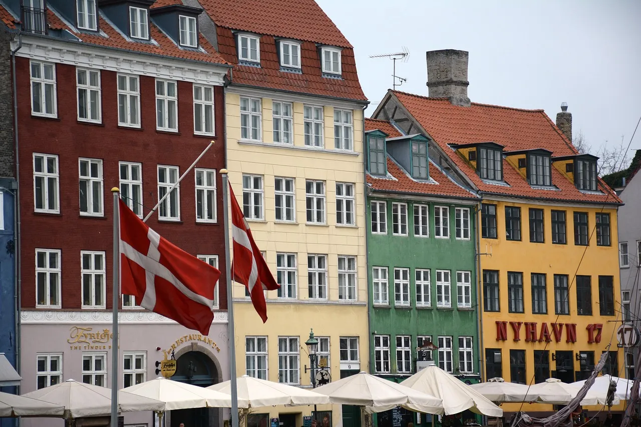 Bunt gestrichene Häuser am Nyhavn