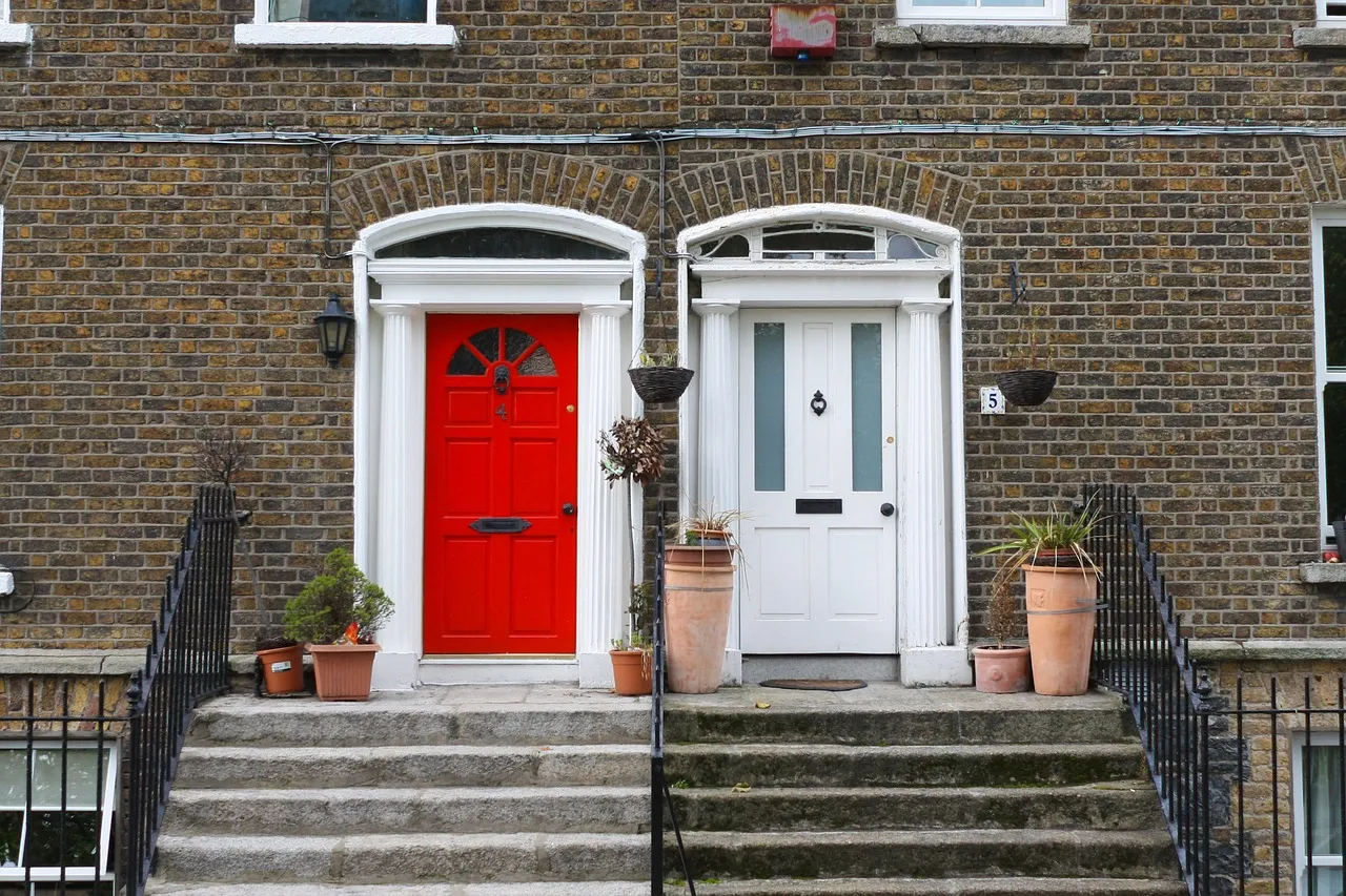 Georgian front doors in Dublin