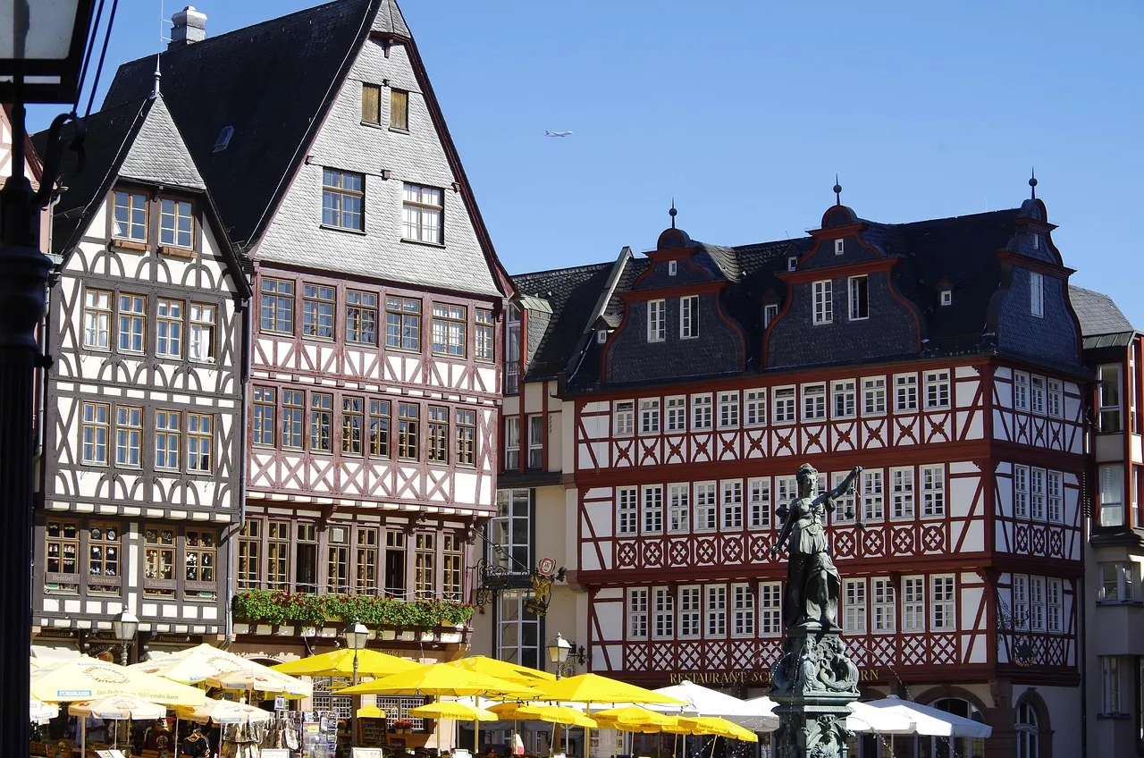 Fachwerkhäuser auf dem Römerberg