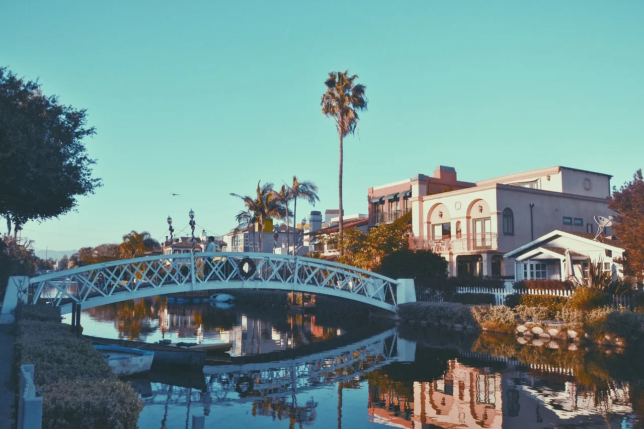 Houses along the Venice canals