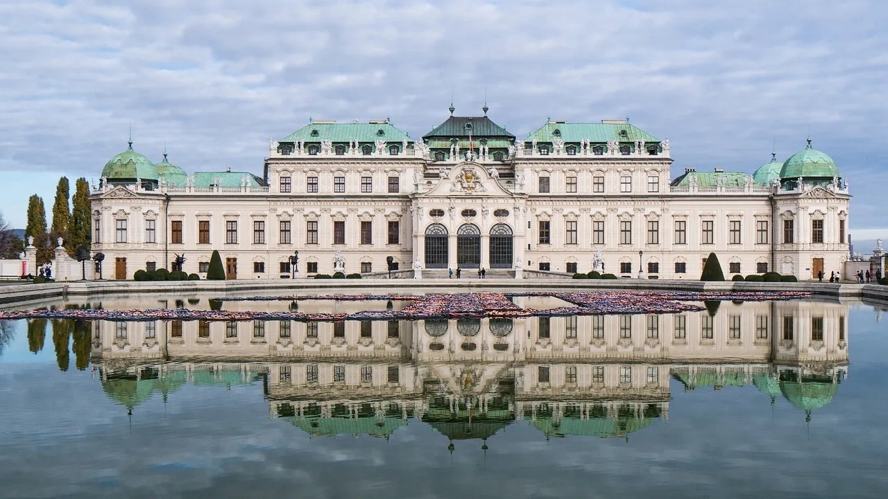 El palacio del Alto Belvedere en Viena